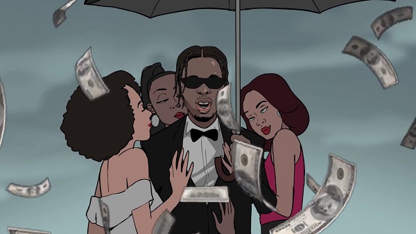 [Video] Runtown – “International Badman Killer (Visualizer)”