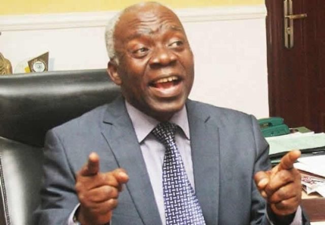 I am not Timi Dakolo’s lawyer – Femi Falana reacts to media reports