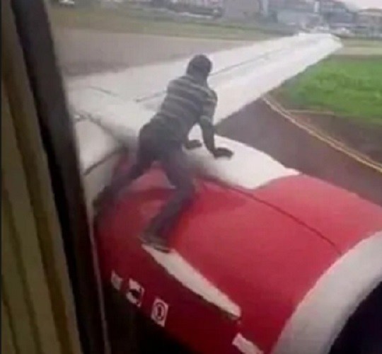 Identity of Stowaway who climbed on aircraft at Lagos airport, revealed