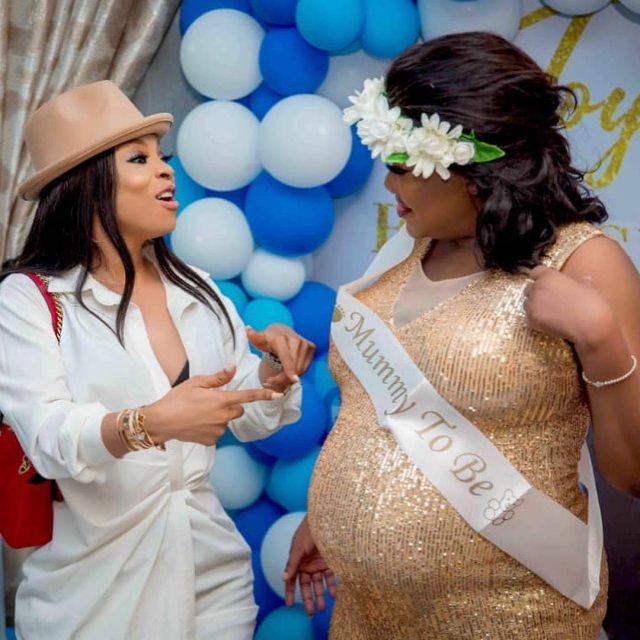 My favorite part of your life is you waking up one morning and turning your life around – Toke Makinwa congratulates Toyin Abraham