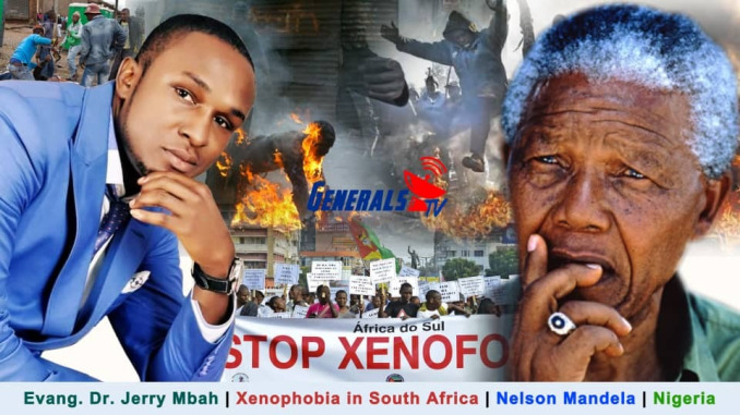 MUST WATCH/LISTEN!! Evang Dr. Jerry A. Mbah speaks on Xenophobia in South Africa