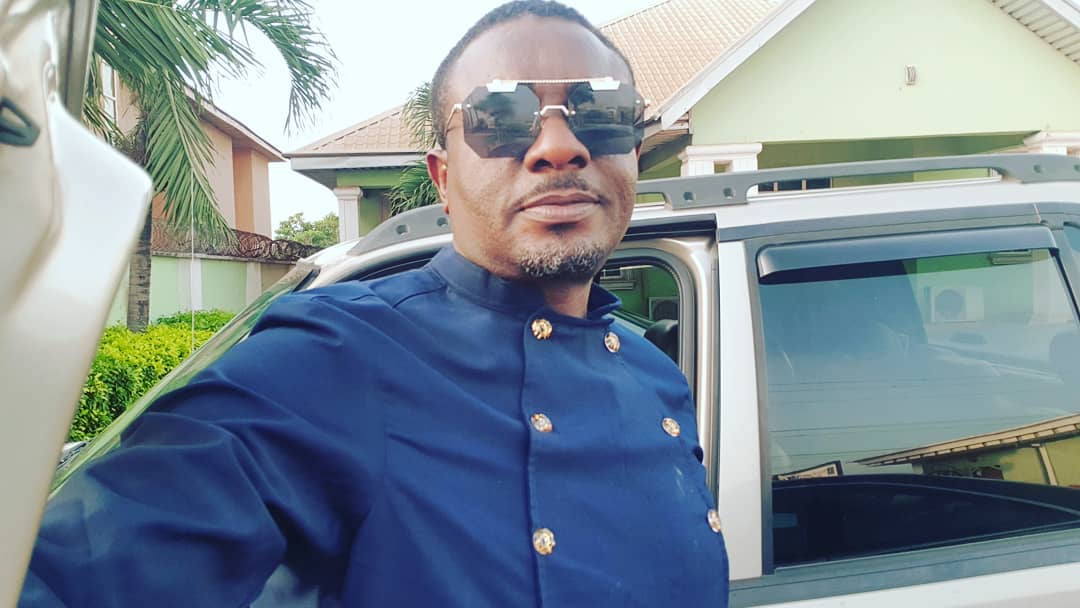 Nollywood Actor, Emeka Ike is reportedly expecting a child with his South African “love” (photos)