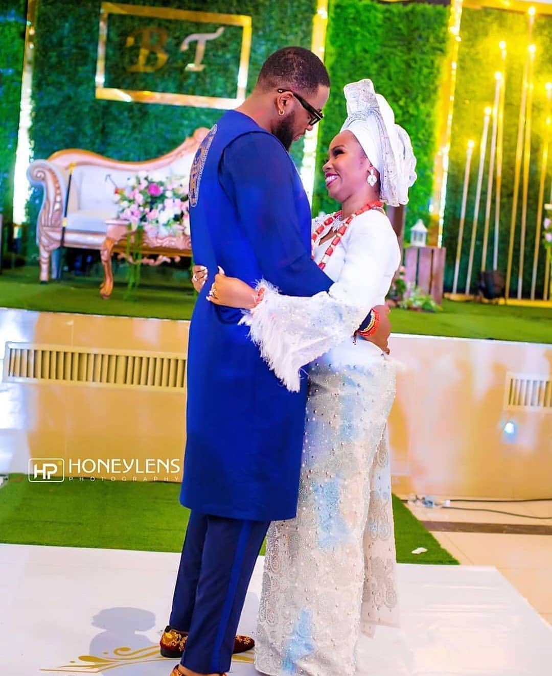 Photos of the Guests + Former Housemates at BamTeddy Wedding!