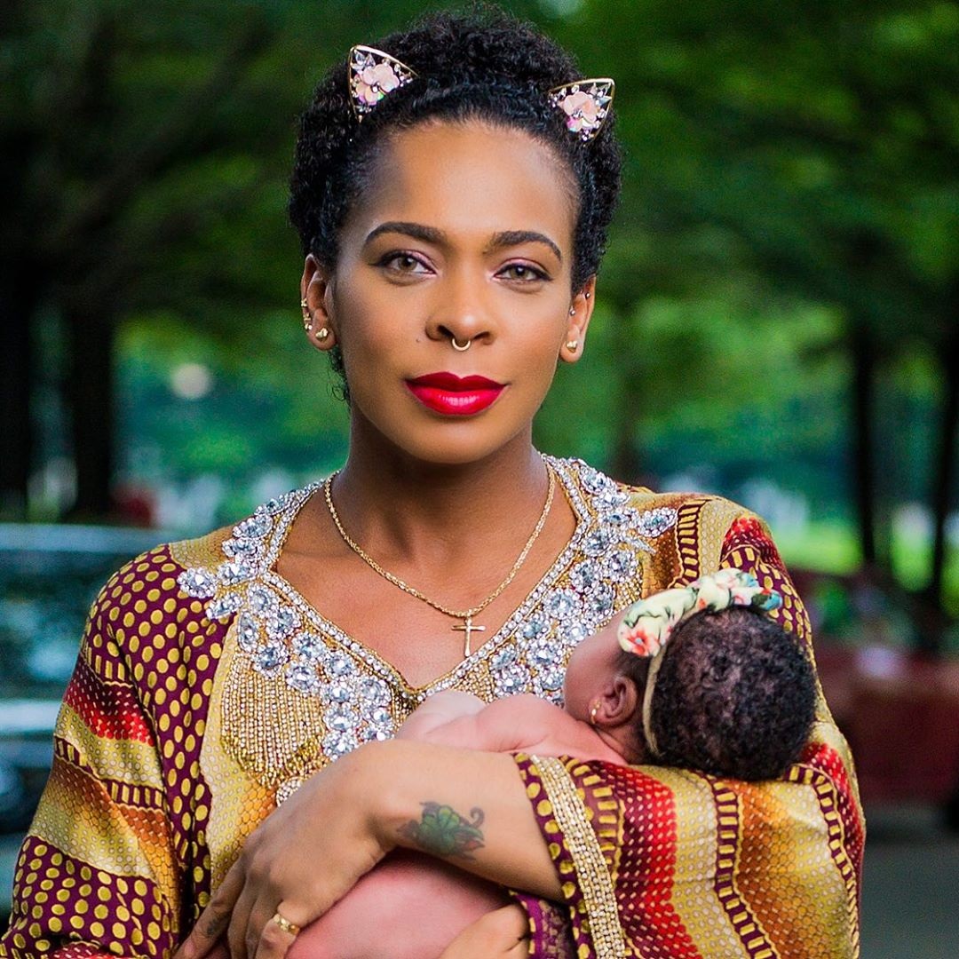 TBoss shares adorable first photo with her baby girl