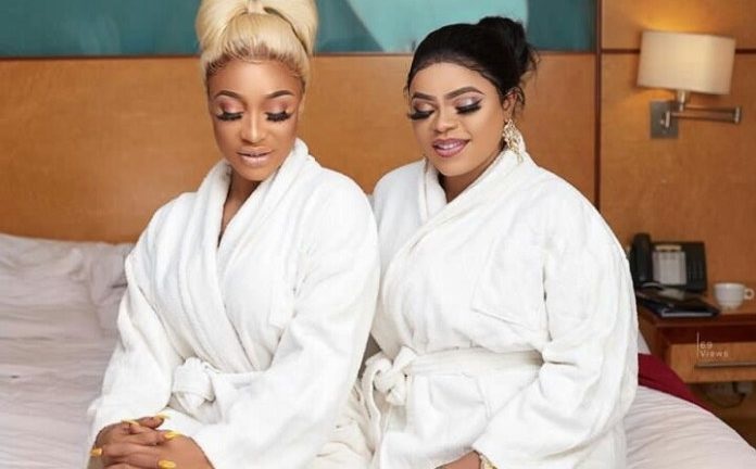 Tonto Dikeh and Bobrisky gift fan N250,000 for constantly defending them online.