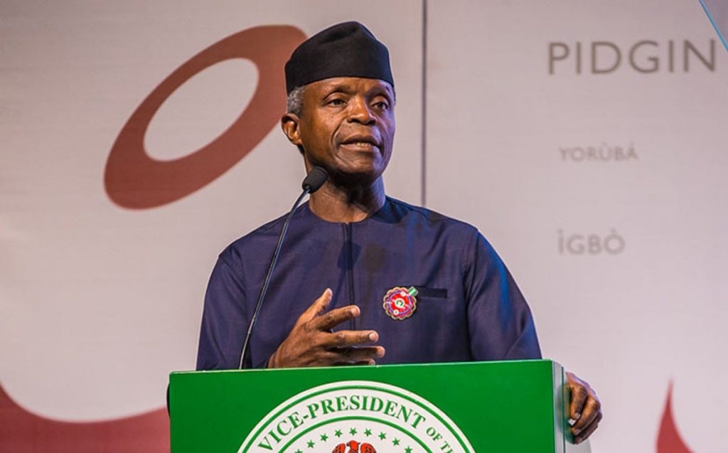 Vice-President, Yemi Osinbajo reacts to memes that mock him on social media