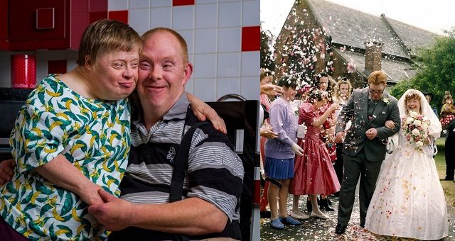 Heartwarming photos of a couple with Down Syndrome that have been married for over two decades.