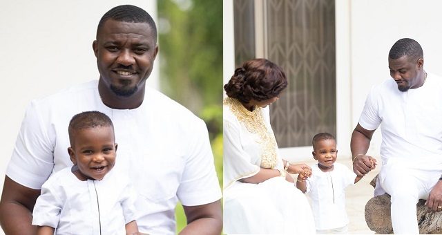 John Dumelo and his wife Gifty celebrates their son, as he turns one today