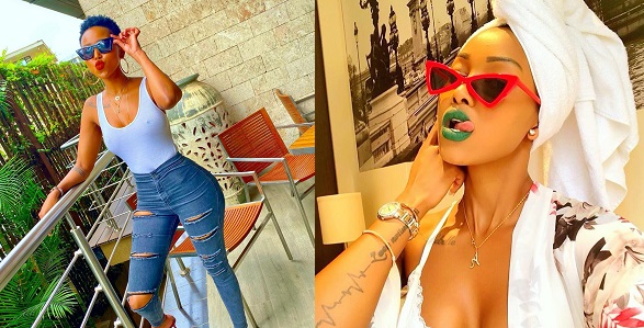 Kenyan socialite, Huddah Monroe advises female borrowers to go into prostitution