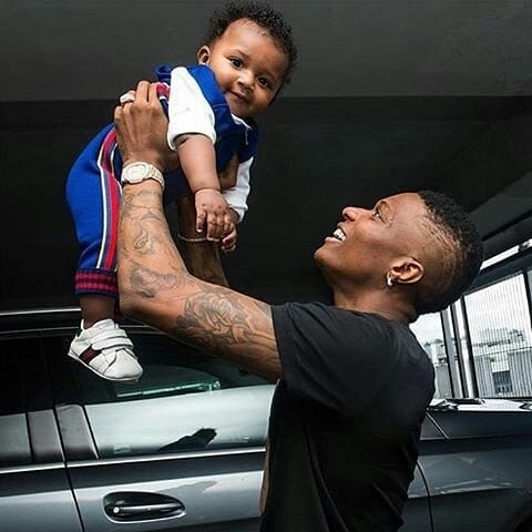 ‘Love you my blood, my everything’- Wizkid sends lovely message to his son, Zion as he turns 2 today