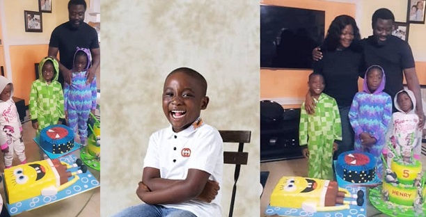 Mercy Johnson celebrates son, Henry as he marks his 5th birthday (Photo)