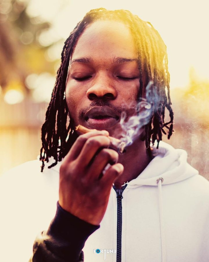 Naira Marley reveals why he likes smoking loud.