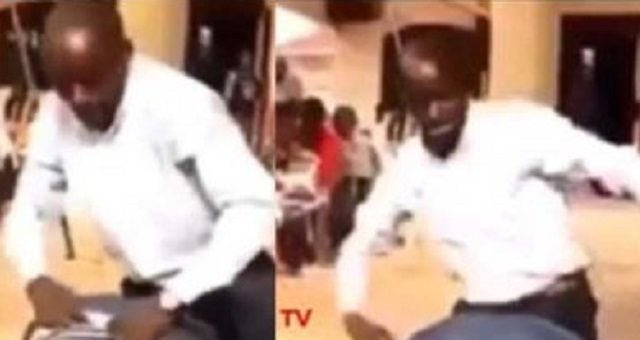 Pastor demonstrates to church members how best to give doggy style (Video)