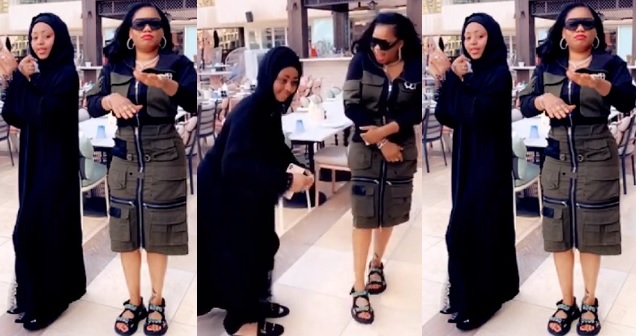Regina Daniels and Toyin Lawani show off impressive ‘Billionaire dancing skills’.
