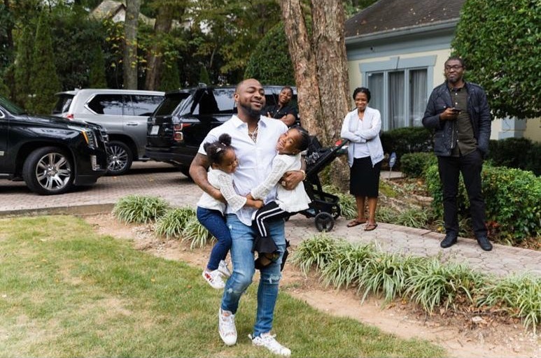The Adelekes Family Photos: Davido and siblings pictured with their kids and spouses