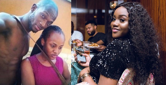 Throwback photo of Chioma with a guy trends after she gave birth.. People are saying it’s her ‘ex-boyfriend’.