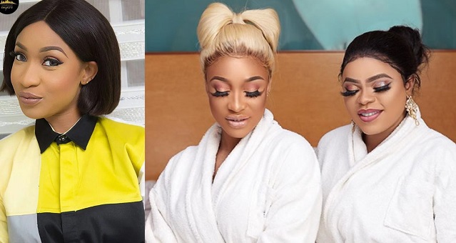 Trouble in Paradise ? Tonto Dikeh threatens to block bestie, Bobrisky, on IG.