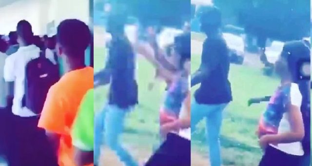 University student dragged out of class by parents of a girl he got pregnant (video)