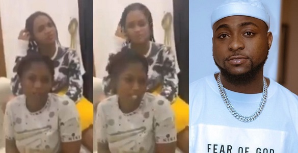 Video: Lady accuses singer, Davido of impregnating her sister