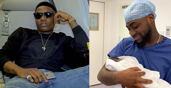 Wizkid congratulates David on the birth of his son… He Responds!