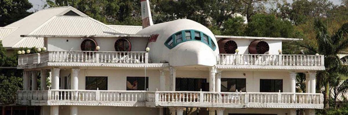 Owner of ‘Aeroplane House’ in Abuja explains why he built it (video) Owner of ‘Aeroplane House’ in Abuja explains why he built it (video)
