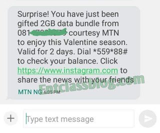 How To Get Free MTN Valentines 2GB Data And N1000 Airtime How To Get Free MTN Valentines 2GB Data And N1000 Airtime
