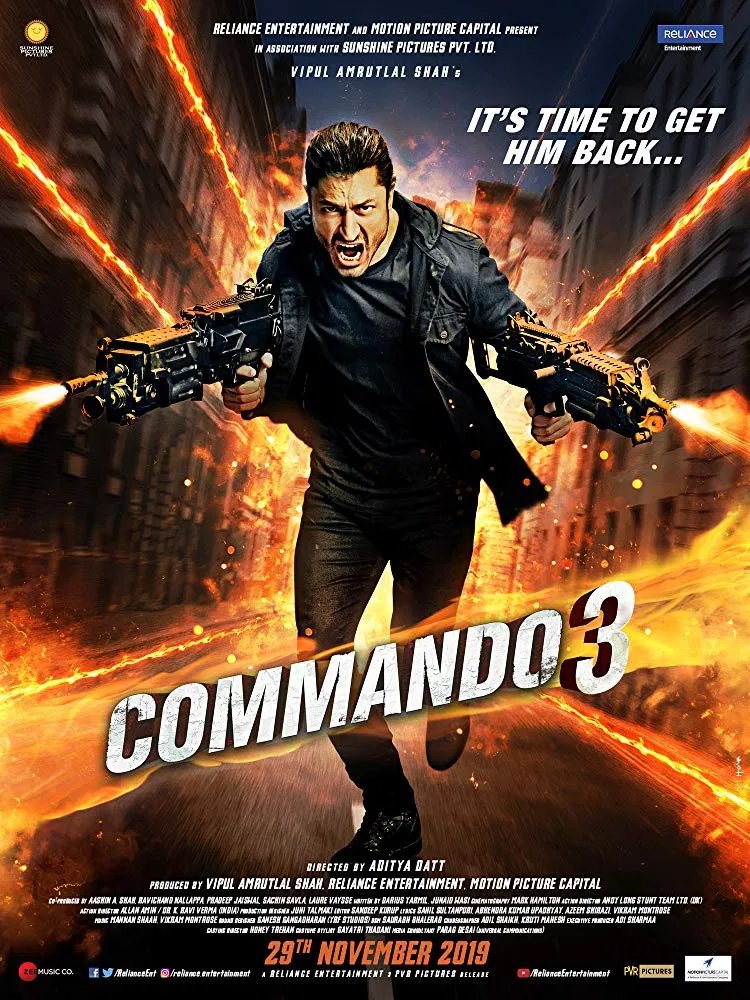 Commando 3 (2019) – Bollywood Movie