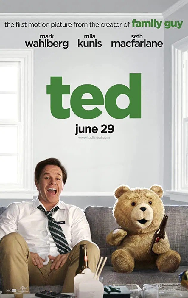 Ted 1 (2012) & 2 (2015) – Hollywood Movie