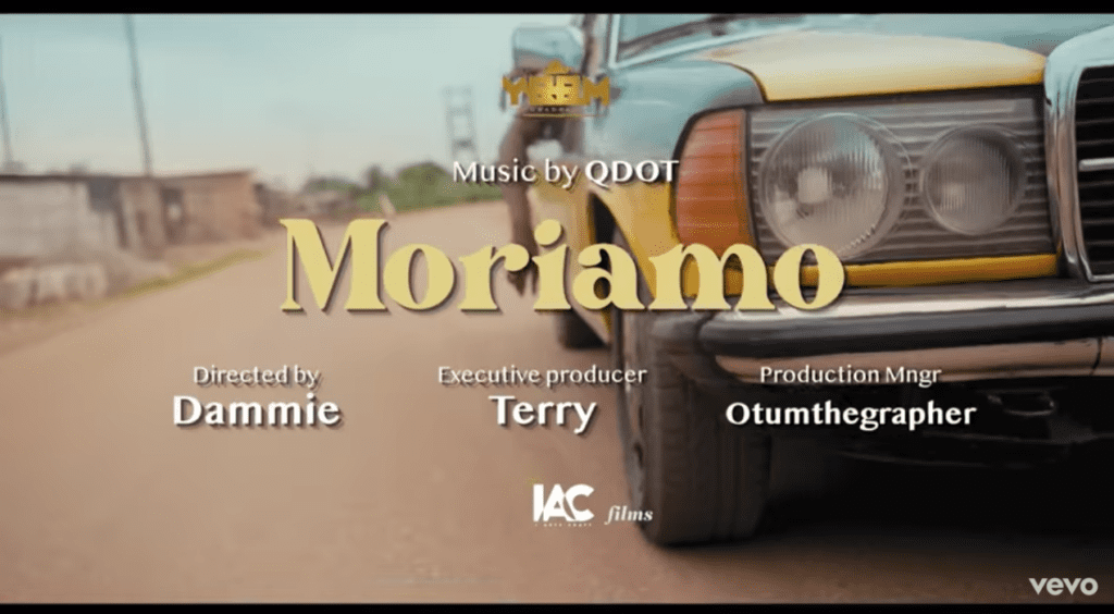 [Lyrics] Qdot – “Moriamo”