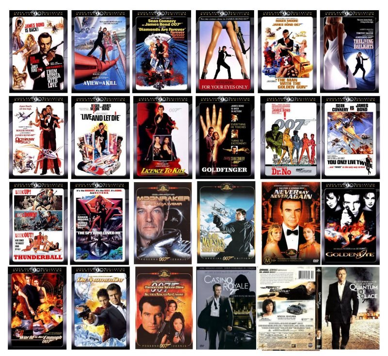 James Bond 007 1962 – 2015 (Collection) – Hollywood Movie