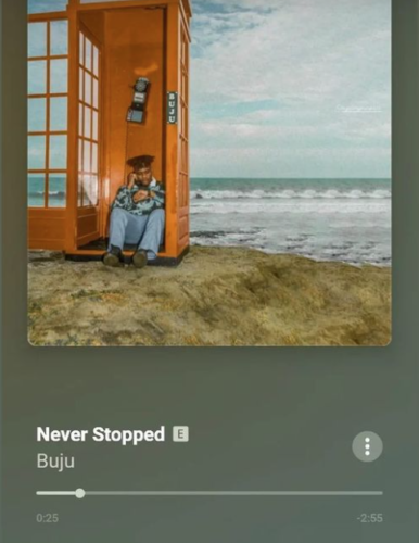 [Lyrics] Buju – “Never Stopped”