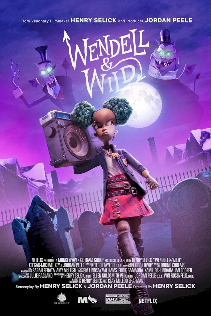 Wendell and Wild (2022) – Hollywood Movie